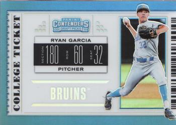 2019 Panini Elite Extra Edition - College Tickets Holo #CT-RG Ryan Garcia Front