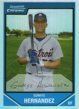 2007 Bowman Chrome - Prospects Refractors #BC190 Gorkys Hernandez Front
