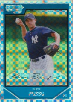 2007 Bowman Chrome - Prospects X-Fractors #BC23 Kevin Russo Front