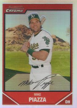 2007 Bowman Chrome - Refractors #120 Mike Piazza Front