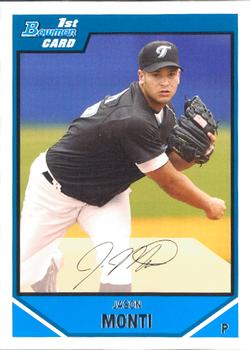 2007 Bowman Draft Picks & Prospects - Prospects #BDPP47 Jason Monti Front