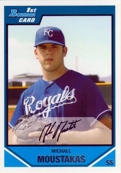 2007 Bowman Draft Picks & Prospects - Prospects #BDPP53 Mike Moustakas Front