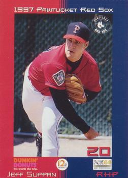 1997 Dunkin' Donuts Pawtucket Red Sox #NNO Jeff Suppan Front
