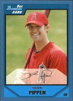 2007 Bowman Draft Picks & Prospects - Prospects Blue #BDPP5 Trevor Pippin Front