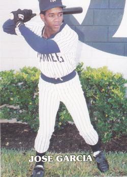 1992 Tampa Yankees #NNO Jose Garcia Front