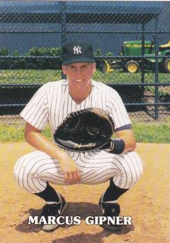 1992 Tampa Yankees #NNO Marcus Gipner Front