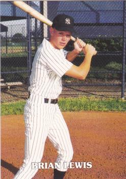 1992 Tampa Yankees #NNO Brian Lewis Front