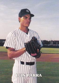 1992 Tampa Yankees #NNO Luis Parra Front