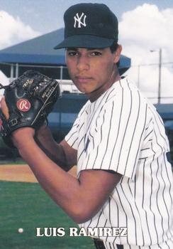 1992 Tampa Yankees #NNO Luis Ramirez Front