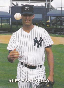 1992 Tampa Yankees #NNO Alex Santaella Front
