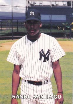 1992 Tampa Yankees #NNO Sandi Santiago Front