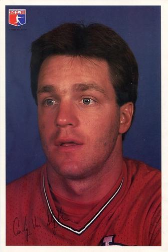 1986 IGA St. Louis Cardinals #NNO Andy Van Slyke Front