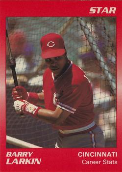 1990 Star Barry Larkin / Bo Jackson - Glossy #2 Barry Larkin Front