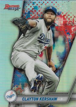 2019 Bowman's Best - Refractor #14 Clayton Kershaw Front