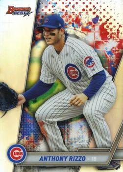 2019 Bowman's Best - Refractor #46 Anthony Rizzo Front
