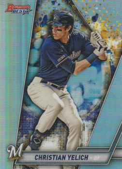 2019 Bowman's Best - Refractor #70 Christian Yelich Front