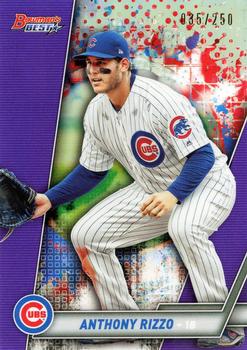 2019 Bowman's Best - Purple Refractor #46 Anthony Rizzo Front