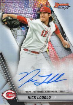 2019 Bowman's Best - Best of 2019 Autographs Refractor #B19-NLO Nick Lodolo Front