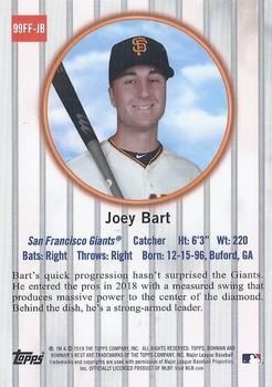 2019 Bowman's Best - 1999 Franchise Favorites #99FF-JB Joey Bart Back