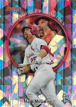 2019 Bowman's Best - 1999 Franchise Favorites Atomic Refractor #99FF-MM Mark McGwire Front