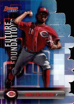 2019 Bowman's Best - Future Foundations Die Cuts #FF-HG Hunter Greene Front