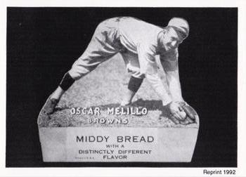1992 1927 Middy Bread Reprints #NNO Oscar Melillo Front
