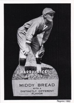 1992 1927 Middy Bread Reprints #NNO Harry Rice Front