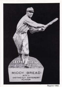 1992 1927 Middy Bread Reprints #NNO Lester Bell Front