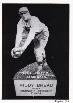 1992 1927 Middy Bread Reprints #NNO Chick Hafey Front