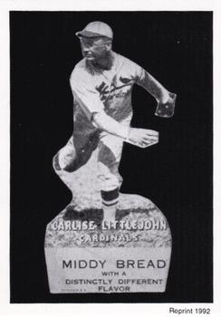 1992 1927 Middy Bread Reprints #NNO Carlisle Littlejohn Front