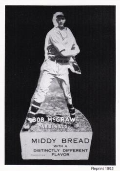 1992 1927 Middy Bread Reprints #NNO Bob McGraw Front