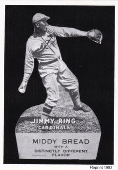 1992 1927 Middy Bread Reprints #NNO Jimmy Ring Front