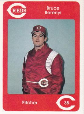1984 Cincinnati Reds Yearbook Cards #NNO Bruce Berenyi Front