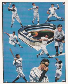 1986 TCMA Simon's Super Stars #9 New York Yankees Stars Front