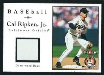 2001 Fleer Cal Ripken, Jr. Career Highlights Glossy Box Set - Relics #NNO Cal Ripken Jr. Front