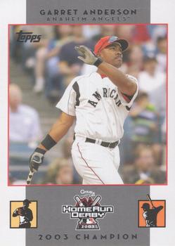 2007 Topps All-Star FanFest - Home Run Derby Champions #4 Garret Anderson Front