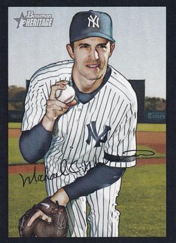 2007 Bowman Heritage - Black #112 Mike Mussina Front