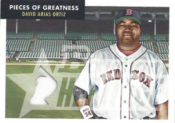 2007 Bowman Heritage - Pieces of Greatness #PG-DO2 David Ortiz Front