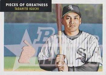 2007 Bowman Heritage - Pieces of Greatness #PG-TI Tadahito Iguchi Front