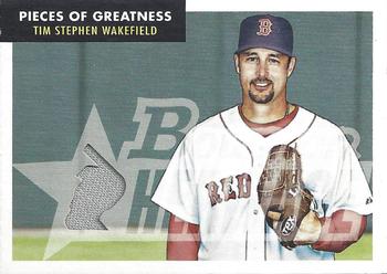 2007 Bowman Heritage - Pieces of Greatness #PG-TW Tim Wakefield Front