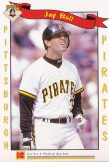 1995 Kodak Pittsburgh Pirates #NNO Jay Bell Front