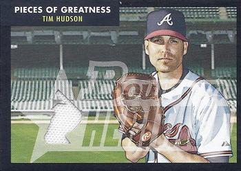 2007 Bowman Heritage - Pieces of Greatness Black #PG-THU Tim Hudson Front