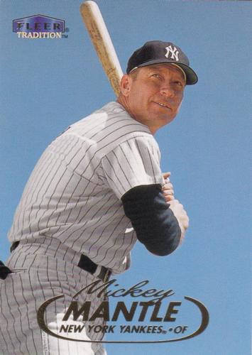 1998 Fleer National Convention #NC1 Mickey Mantle Front