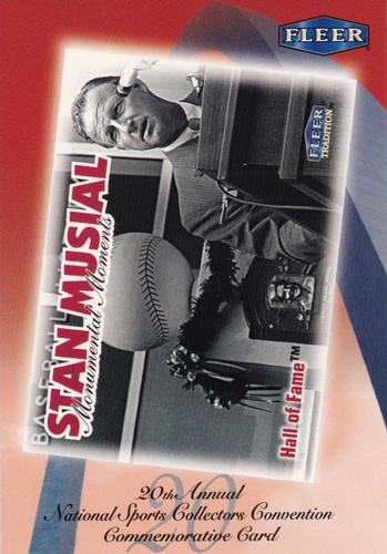 1999 Fleer National Convention #NC4 Stan Musial Front