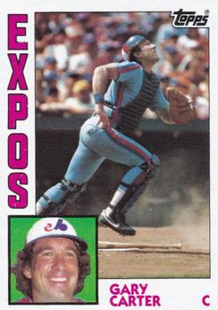1984 Topps Head-In-Box Proofs #NNO Gary Carter Front