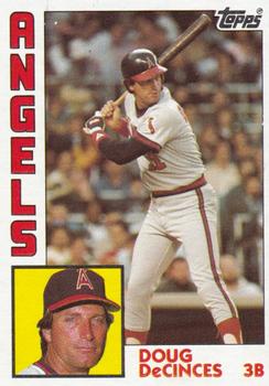1984 Topps Head-In-Box Proofs #NNO Doug DeCinces Front