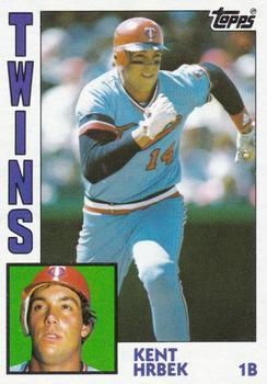 1984 Topps Head-In-Box Proofs #NNO Kent Hrbek Front