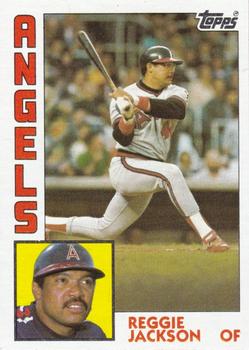 1984 Topps Head-In-Box Proofs #NNO Reggie Jackson Front