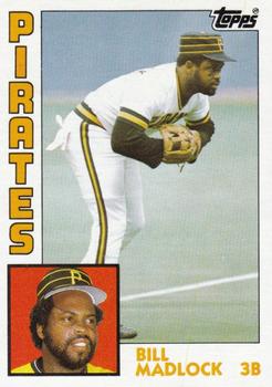 1984 Topps Head-In-Box Proofs #NNO Bill Madlock Front