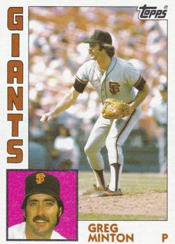 1984 Topps Head-In-Box Proofs #NNO Greg Minton Front